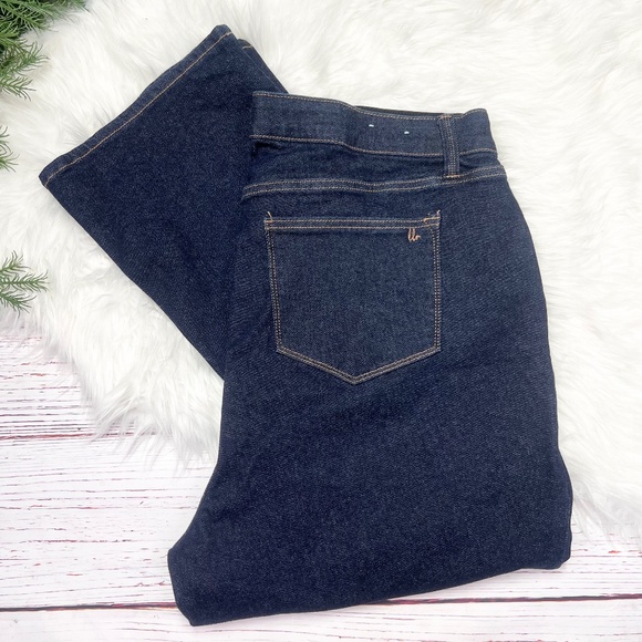 👖NWOT |•LULAROE•| Dark Wash Stretch Boot Cut High Rise Waist Jeans Size 36 L31 - Picture 1 of 5